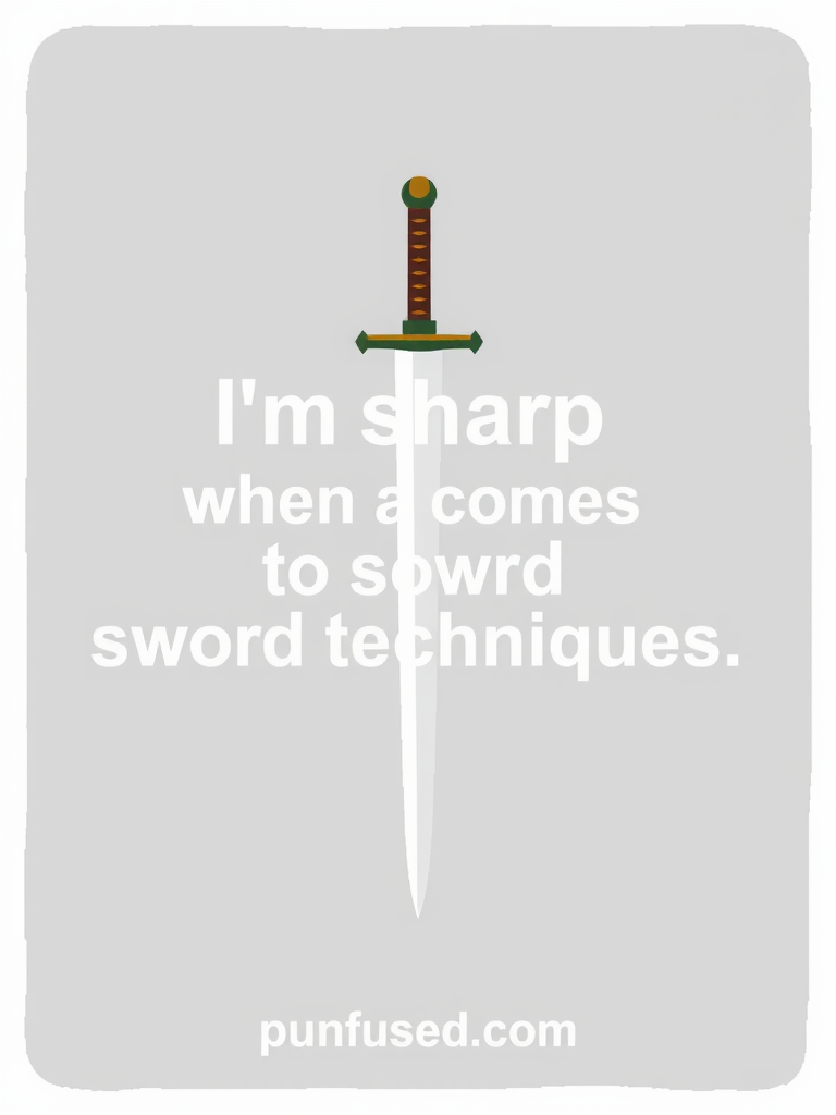 sword puns