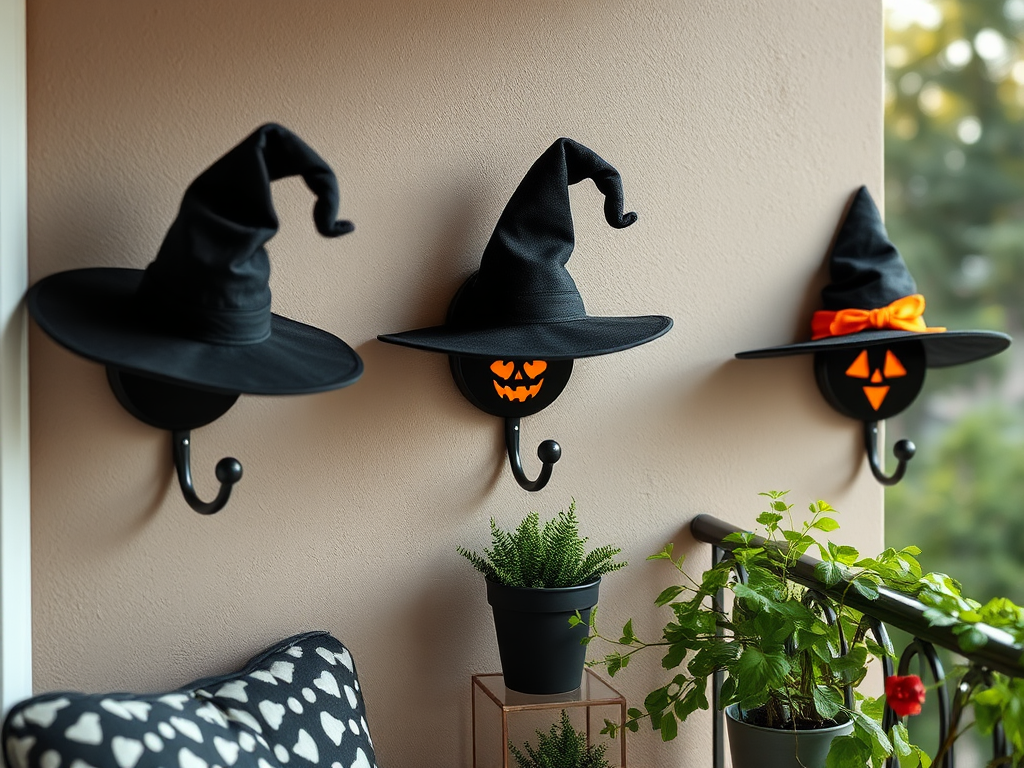 Image for Witch Hat Wall Hooks