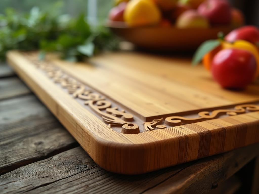 Personalized
  Bamboo Cutting Boards