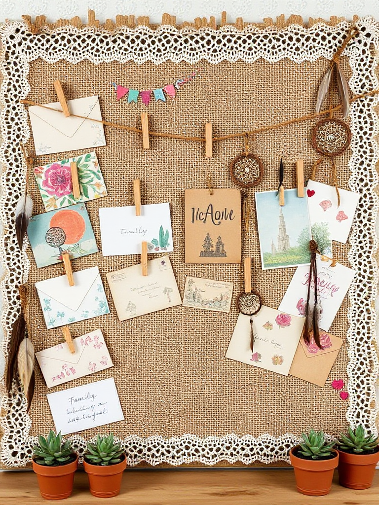 Boho Bulletin Board Ideas