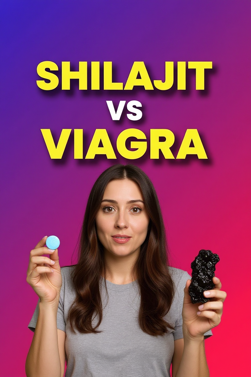 Shilajit vs viagra