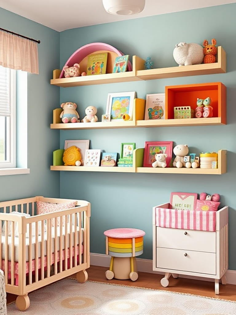 Rainbow Nursery Ideas