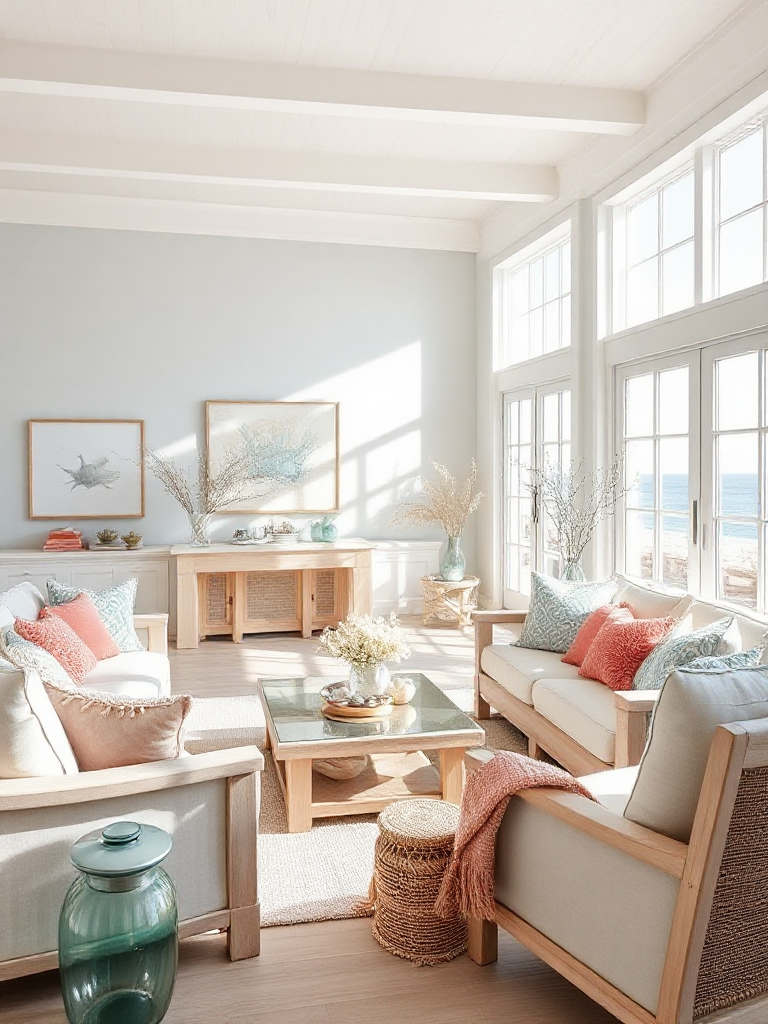 Coastal living room ideas