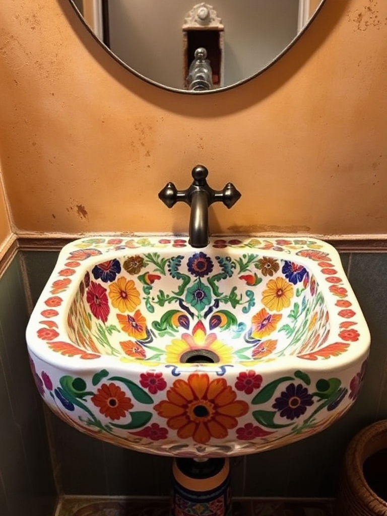 Boho Bathroom Sink Ideas