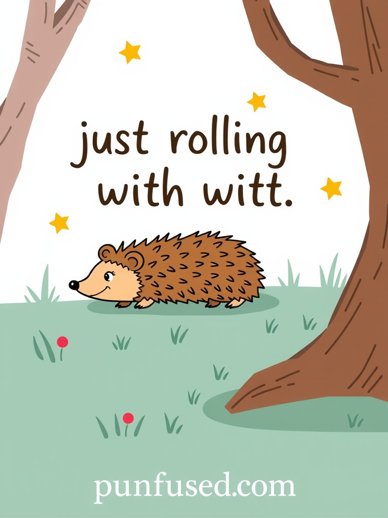 hedgehog puns