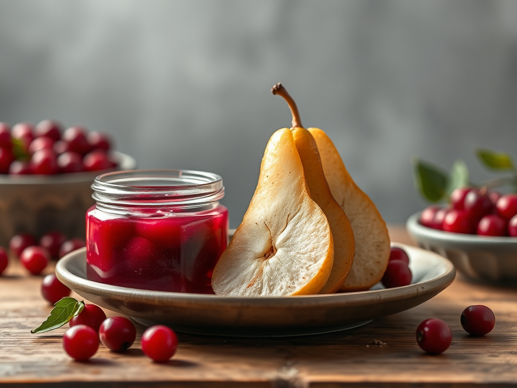 Image for Pear Cranberry Compote: