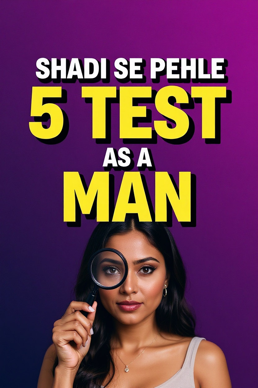 Shadi se pehle 5 test as a man