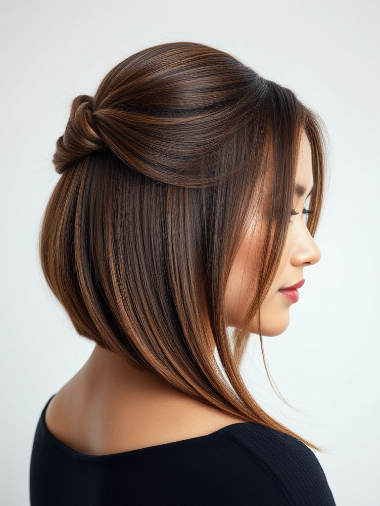 Shoulder-Length Straight Hairstyles