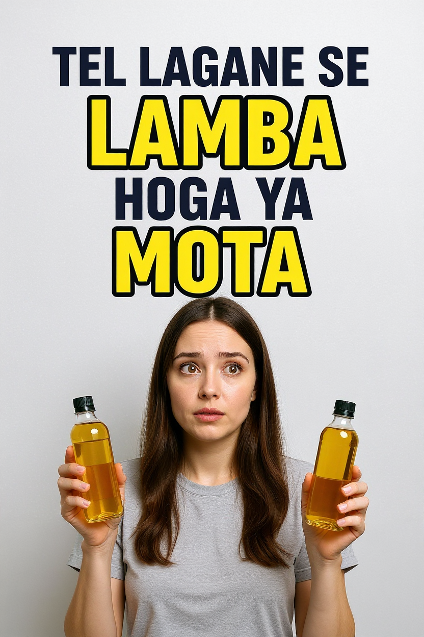 Tel lagane se lamba hoga ya mota