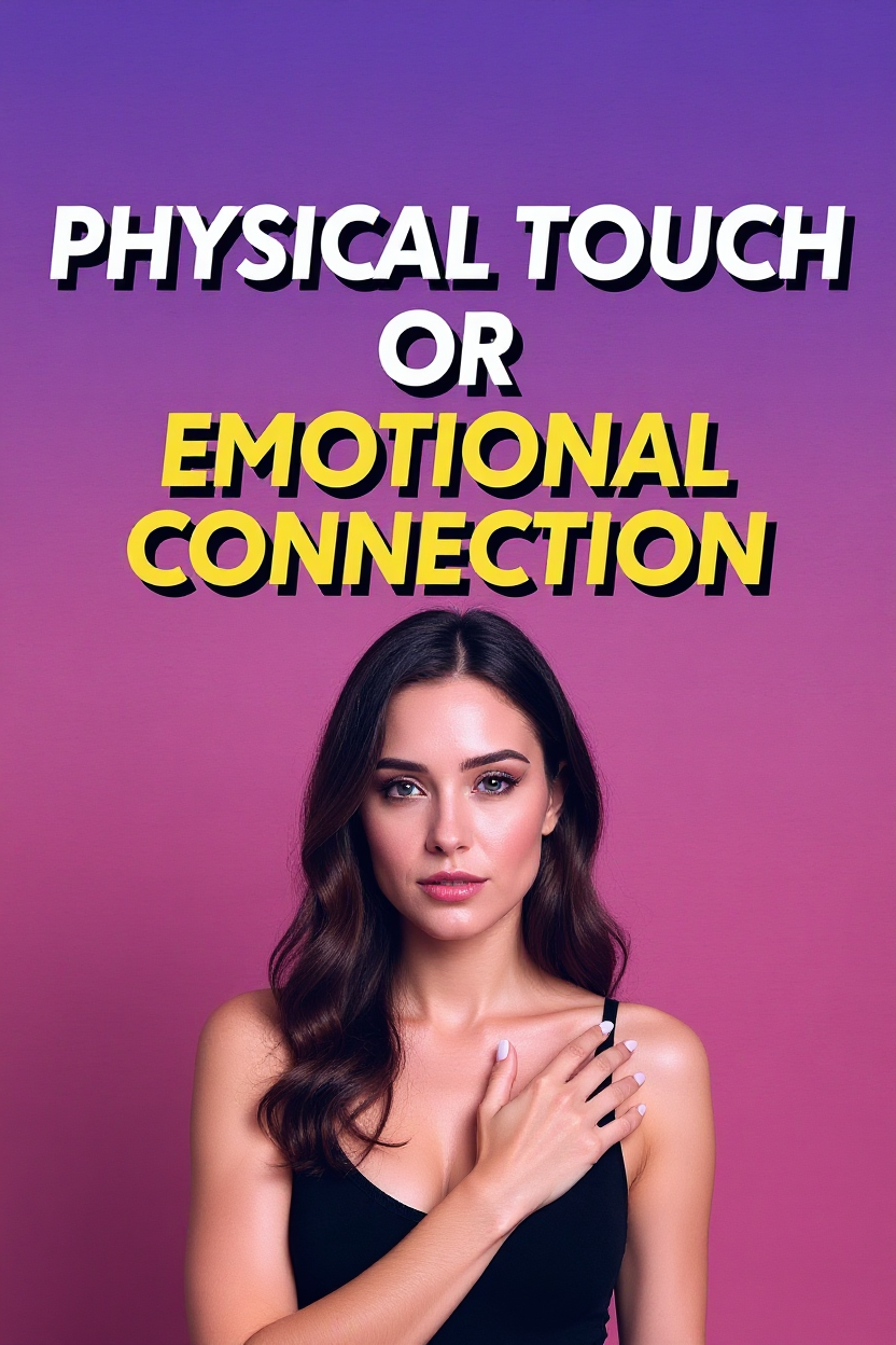 Physical touch or emotional connection