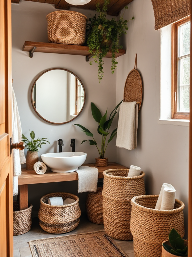 Boho Bathroom Ideas