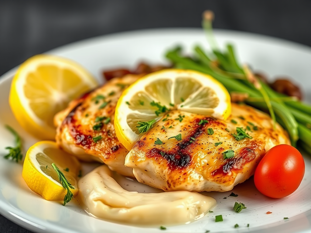 Image for Baked Lemon Herb Chicken