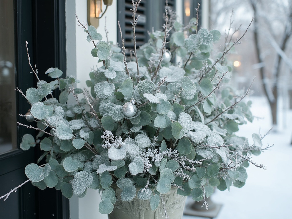 Frosted Eucalyptus Arrangement Image