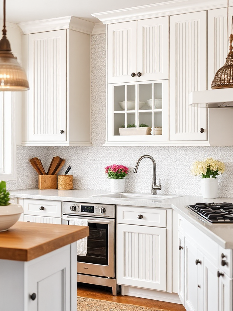 Kitchen Backsplash Ideas For White Cabinets