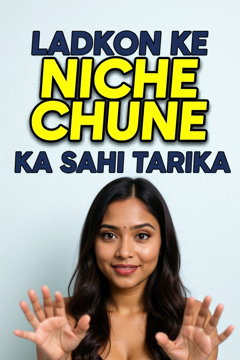 Ladkon ke niche chune ka sahi tarika