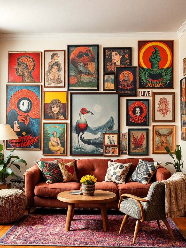 Retro vibes 70s home decor ideas