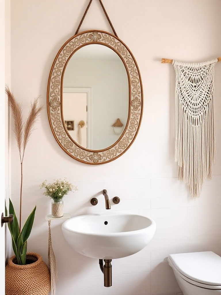 Dreamy boho bathroom inspirations