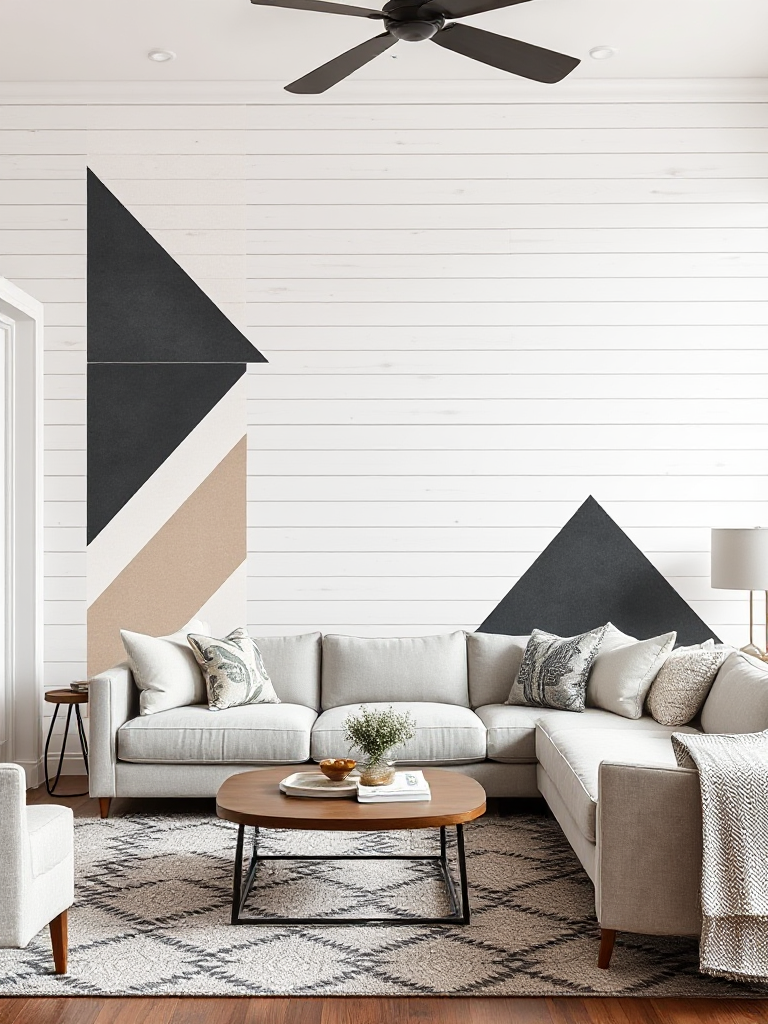 Shiplap Wall Ideas For Living Rooms