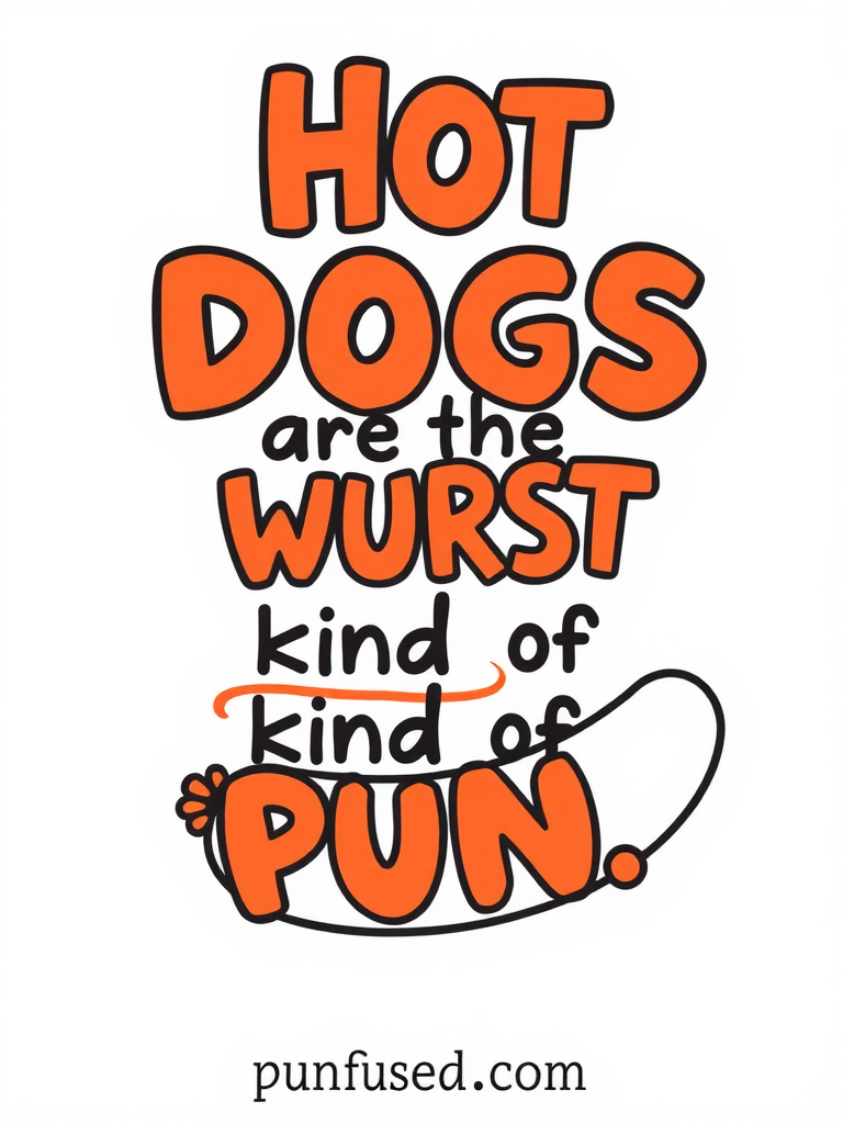 hot dog puns