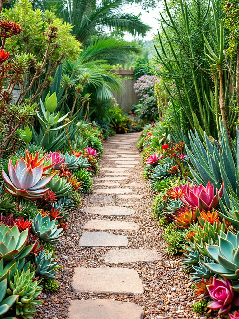 Boho Garden Pathway Ideas