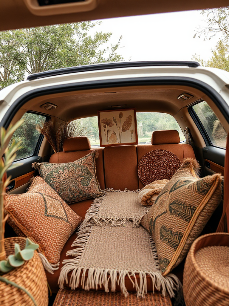 Boho Car Interior Ideas