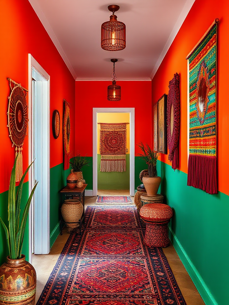 Boho Hallway Ideas