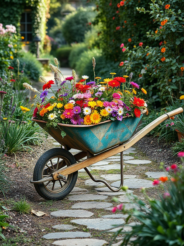 Boho Garden Pathway Ideas