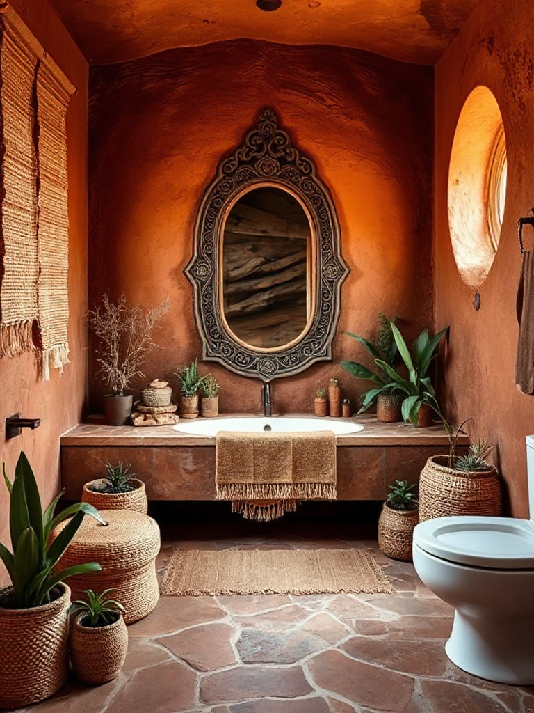 Dreamy boho bathroom inspirations