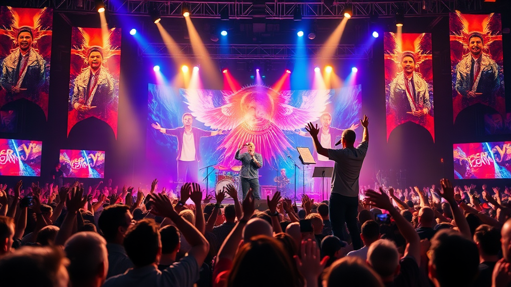 브랜던 레이크의 공연 모습