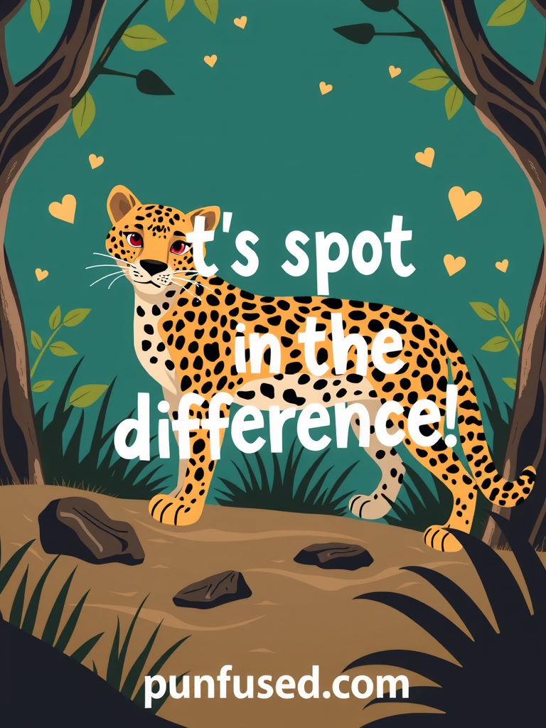 leopard puns