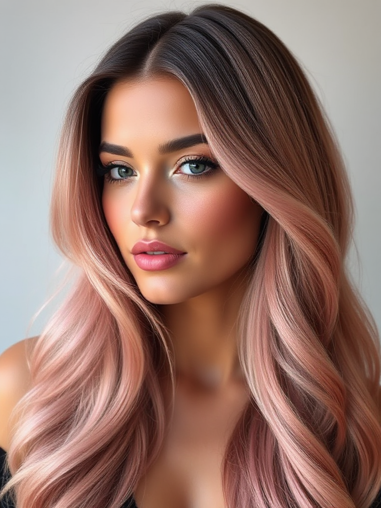 Long Ombre Hairstyles