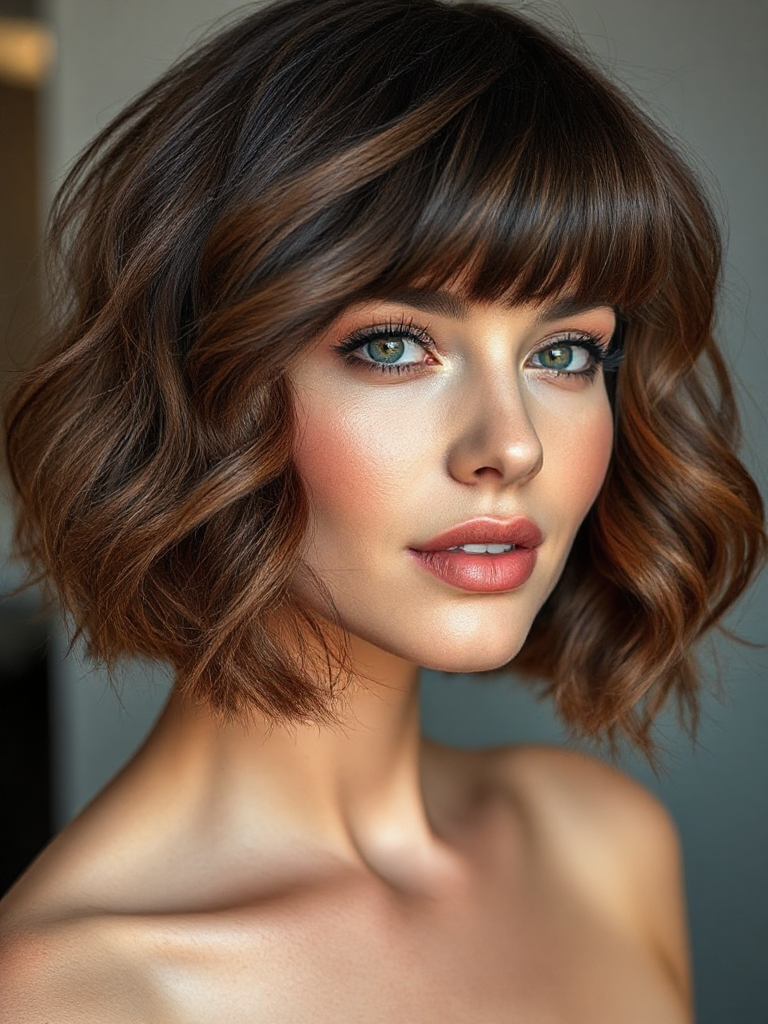 Medium-Length Blunt Bob