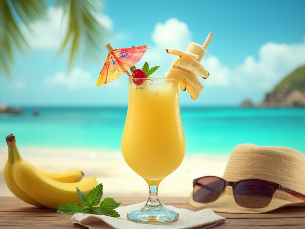 St Thomas Banana Daiquiri Recipe Tropical Delight in a Glass Drool