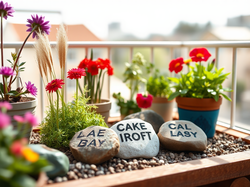 Image for Painted Rock Garden Markers: