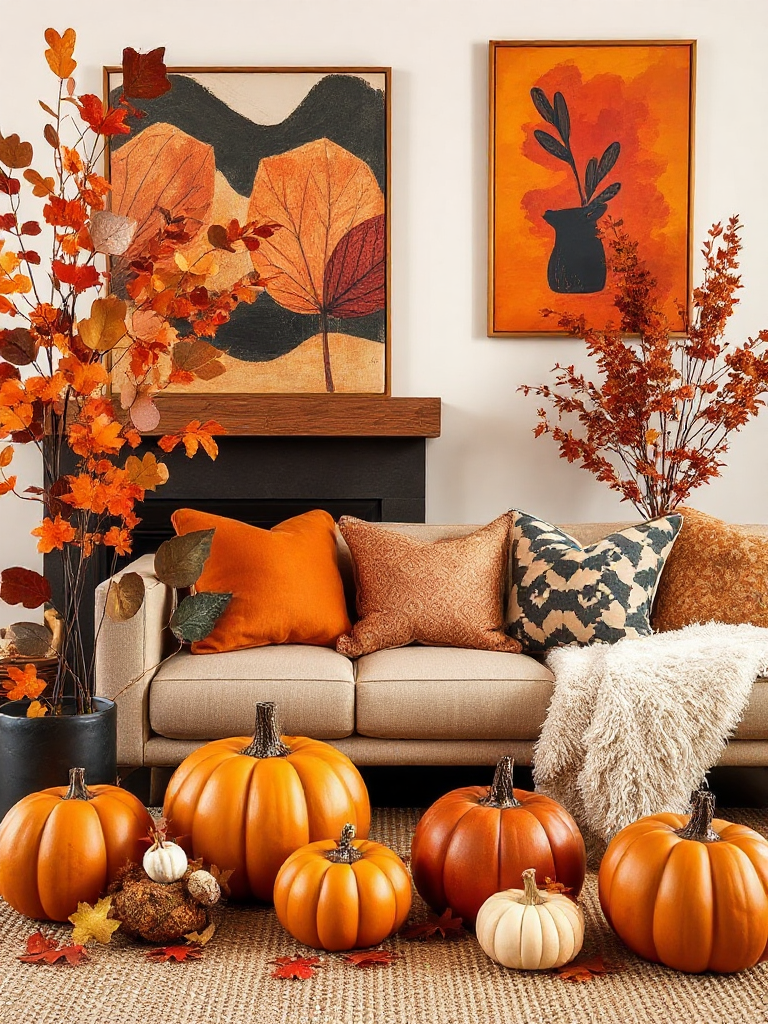 Modern fall decor ideas