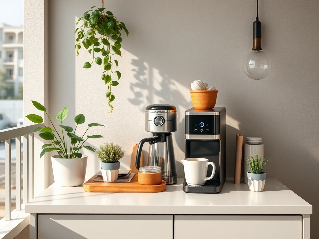 Image for Minimalist Coffee Bar Station: