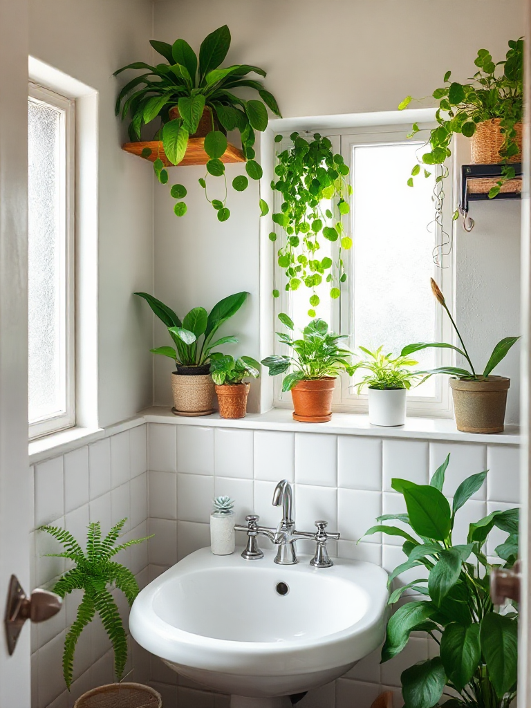 Genius small bathroom ideas