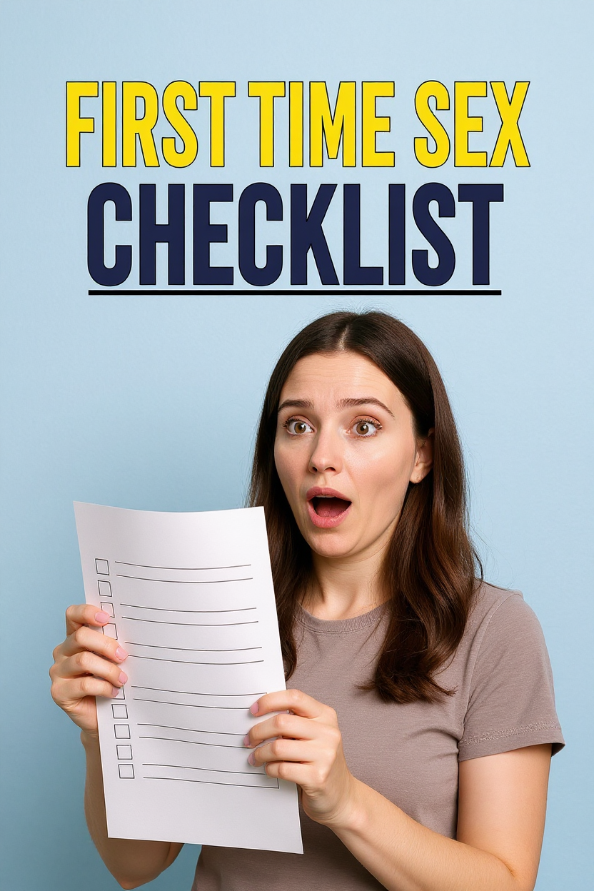 First time sex checklist