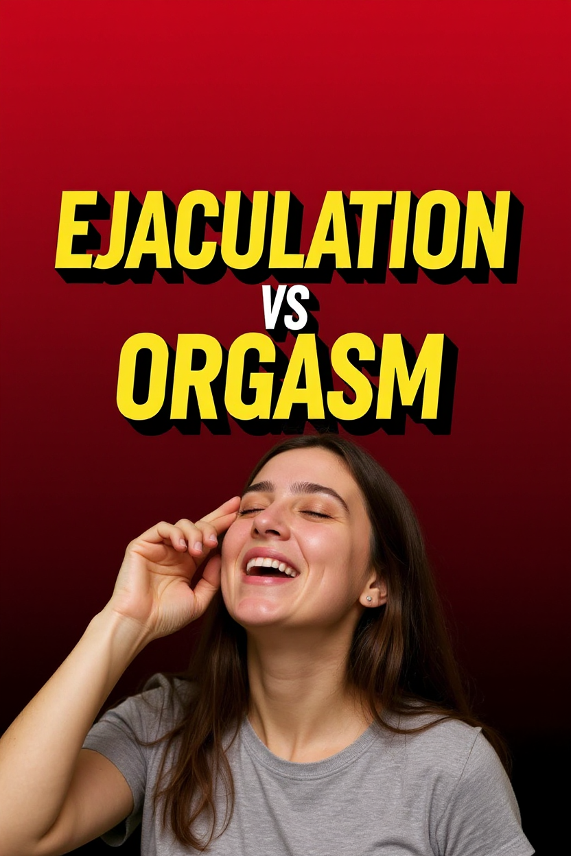 Ejaculation vs orgasm