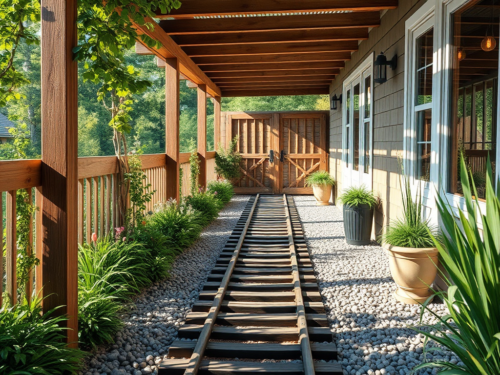 Image for Railroad Tie Walkway