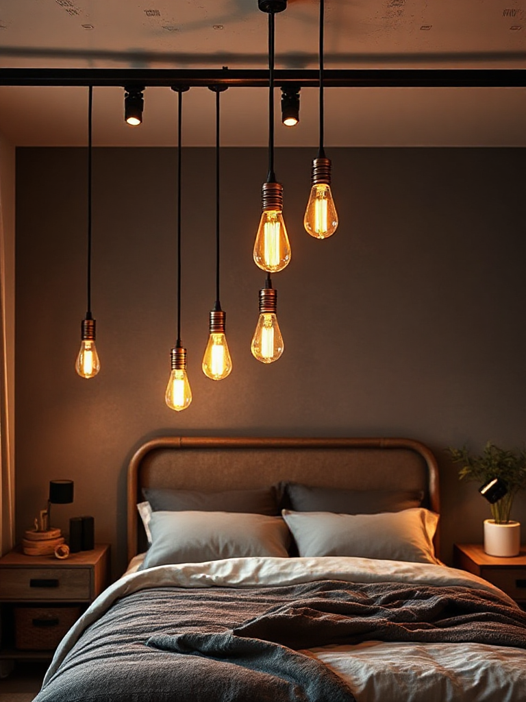 Modern industrial bedroom ideas