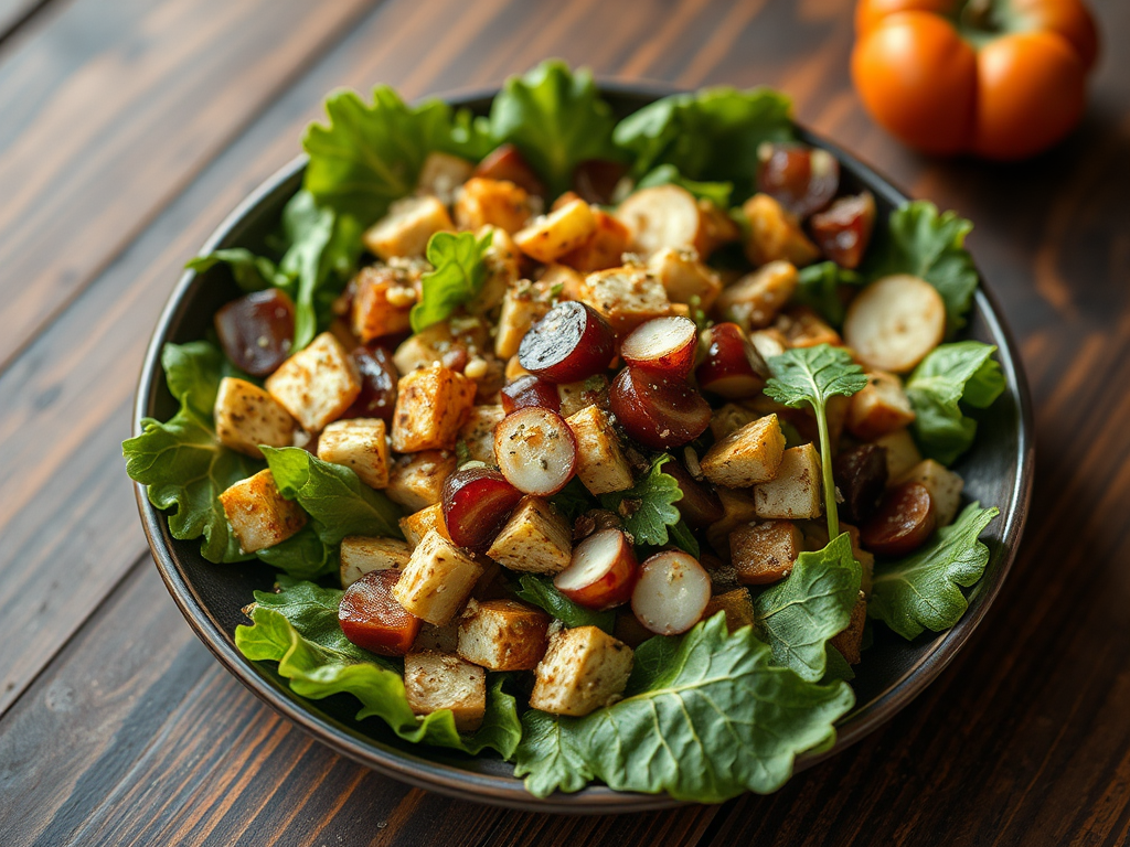 Image for Harvest Cobb Salad with Maple Balsamic Vinaigrette: