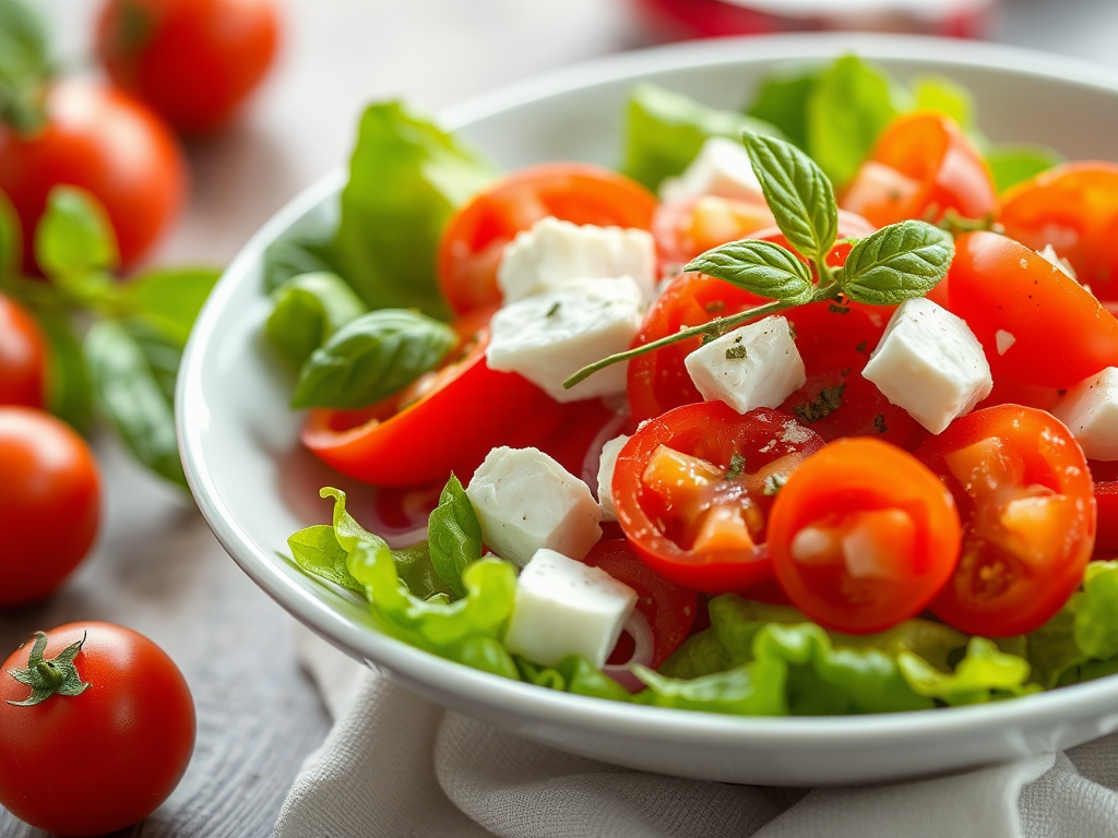 Image for Tomato and Feta Salad