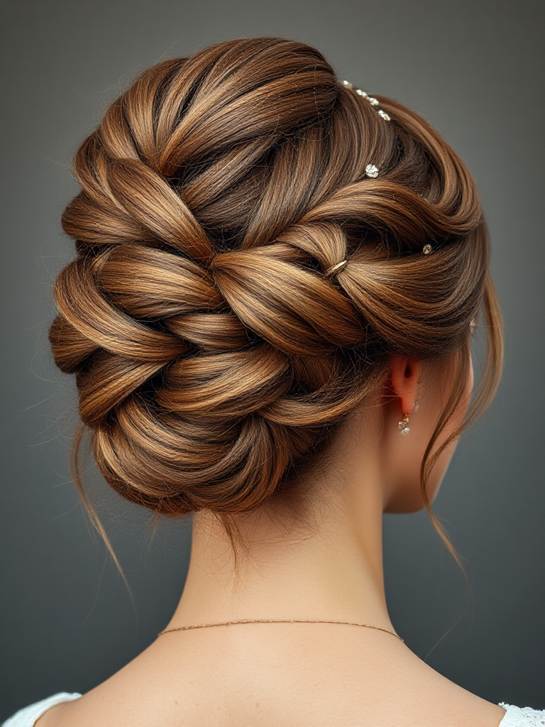 Elegant Updo for Long Hair