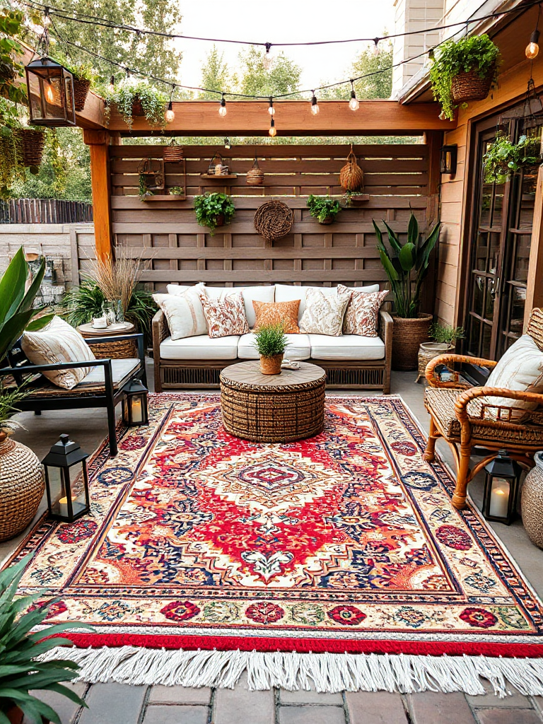 Boho Patio Decor Ideas