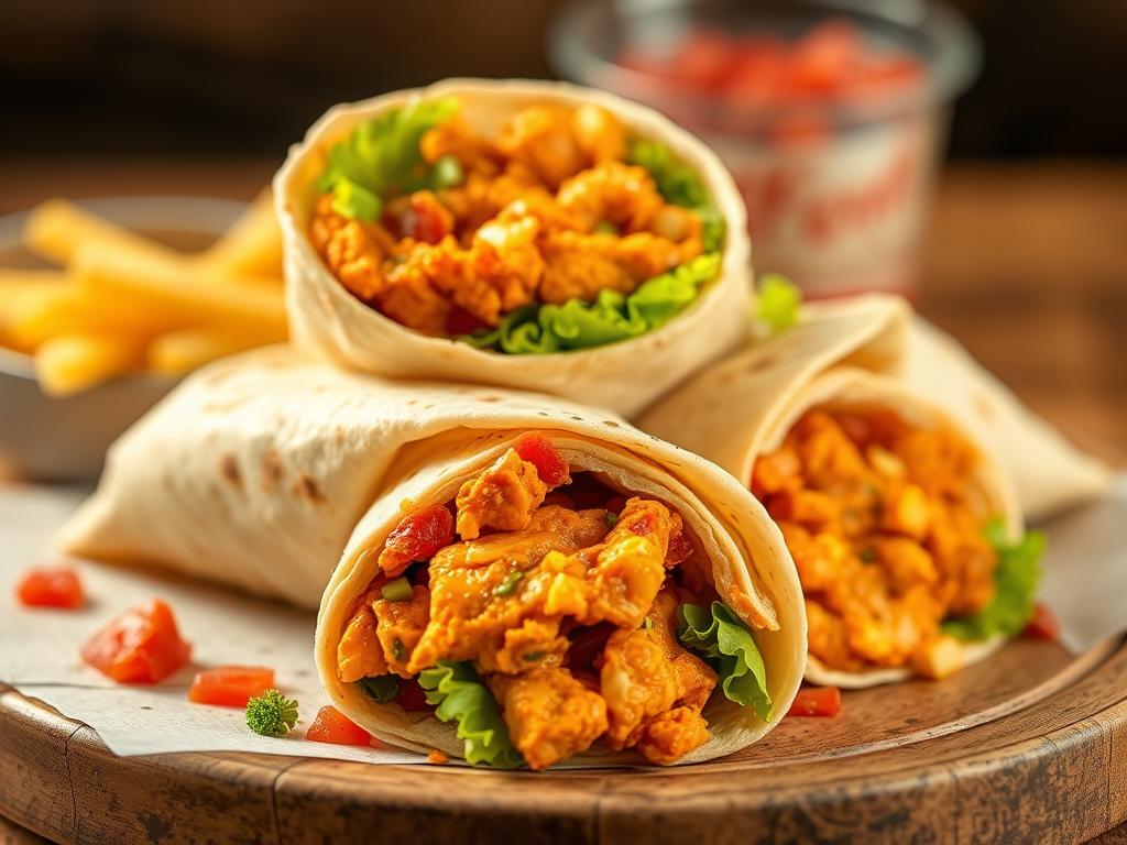 Image for Buffalo Chicken Wraps