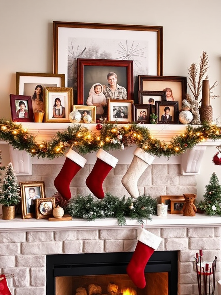 Winter Mantel Decorating Ideas