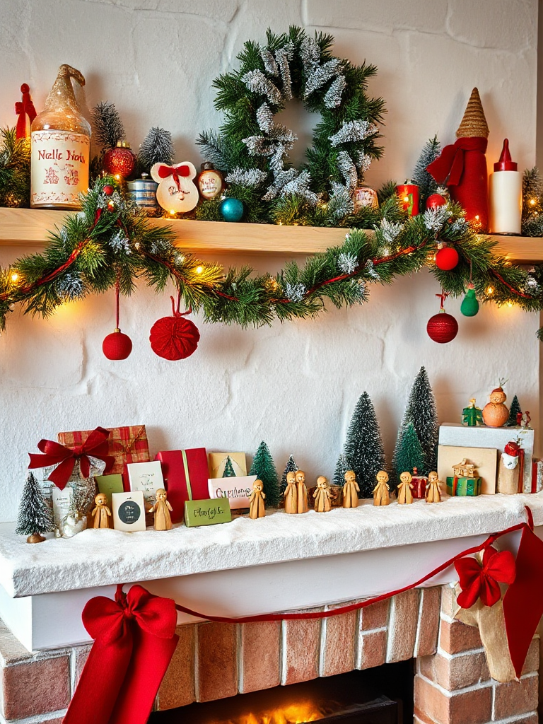 Winter Mantel Decorating Ideas