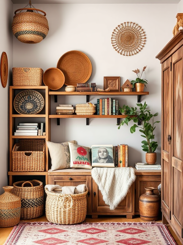 Boho Reading Nook