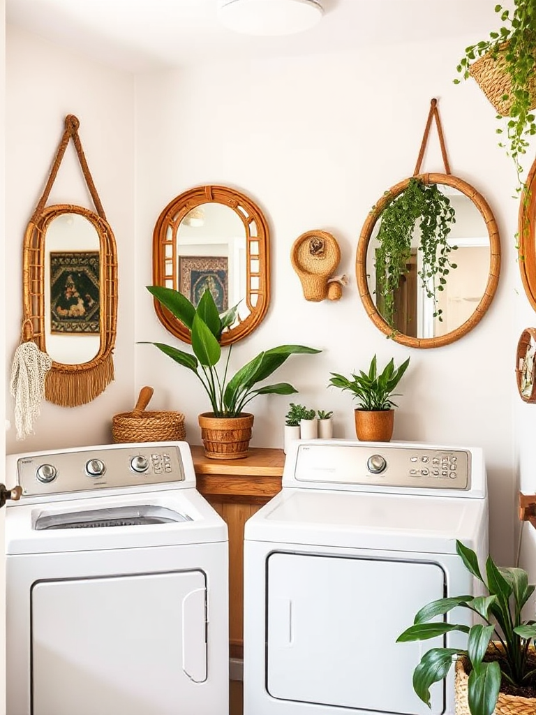 Boho Laundry Room Ideas